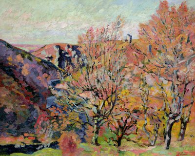 De vallei van de Sedelle in Crozant, c.1898 door Jean Baptiste Armand Guillaumin